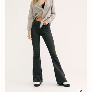 Free People pull on flare jeans